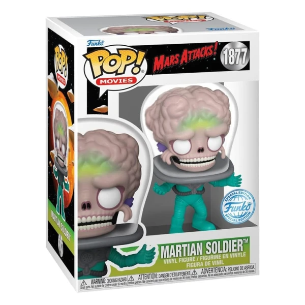 Funko POP! Movies: Mars Attacks - Soldier w/CH (GW)