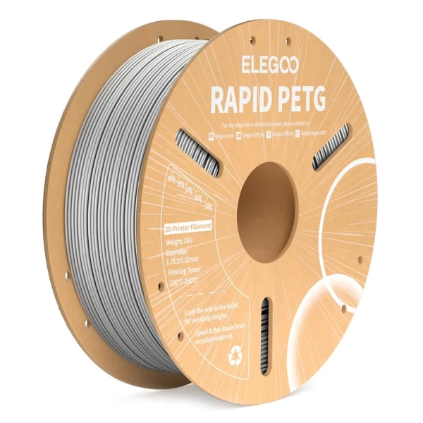 RAPID PETG filament 1.75mm 1kg - Grey