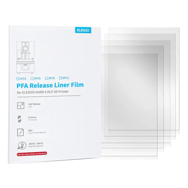MARS 4 DLP PFA film Kit (5pc)