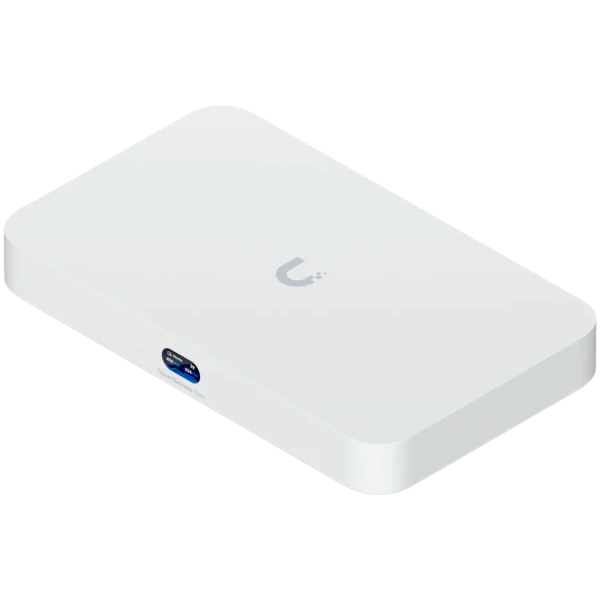 Ubiquiti UniFi UCG-Fiber-EU Desktop 10G Cloud Gateway with integrated PoE switch, Includes full UniFi application suite for device manageme