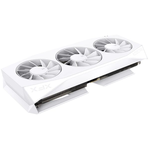 XFX Mercury AMD Radeon RX 9060XT OC White Gaming Edition with 16GB GDDR6 HDMI 2xDP, AMD RDNA 4 ( RX-96TMERCW9 ) 