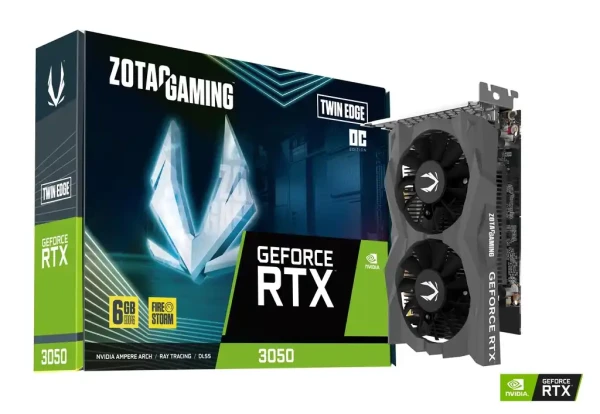 Grafička karta Zotac Gaming Geforce RTX 3050 6GB Twin Edge OC GDDR6 96 bit 3xDPHDMI