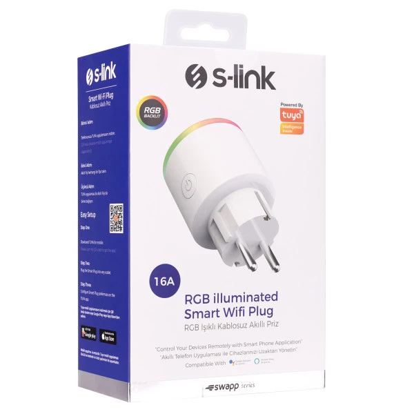 SMART utičnica S-LINK SL-03 WiFI16A