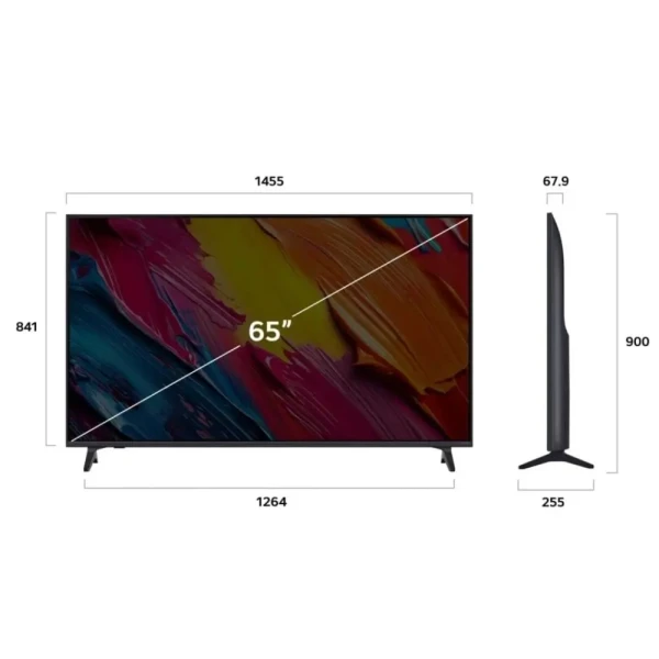 LG 65'' (164 cm) 4K HDR Smart QNED TV, 2025 (A) ( 65QNED70A6A ) 