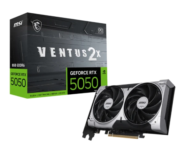 MSI nvidia RTX 5050 8G 128bit GeForce RTX 5050 8G VENTUS 2X OC grafička karta