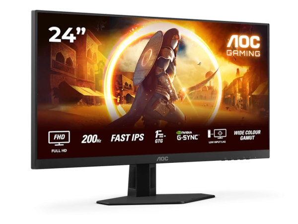 Monitor AOC 24G4HRE 23.8''IPS1920x1080200Hz1ms GtGHDMIx2,DPGsync,freesynczvucnicicrna' ( '24G4HRE' ) 