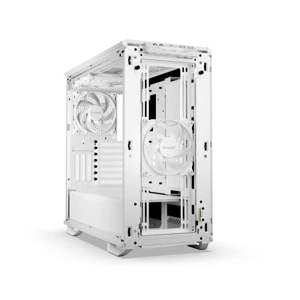 DARK BASE 700 White, MB compatibility: E-ATX / ATX / M-ATX / Mini-ITX, Three pre-installed be quiet! Silent Wings 4 140mm fans, PWM and ARG