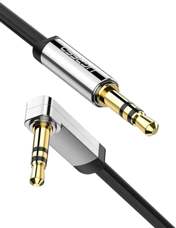 UGREEN AV119 3.5mm M.M. ravni na ugaoni kabl 0.5m