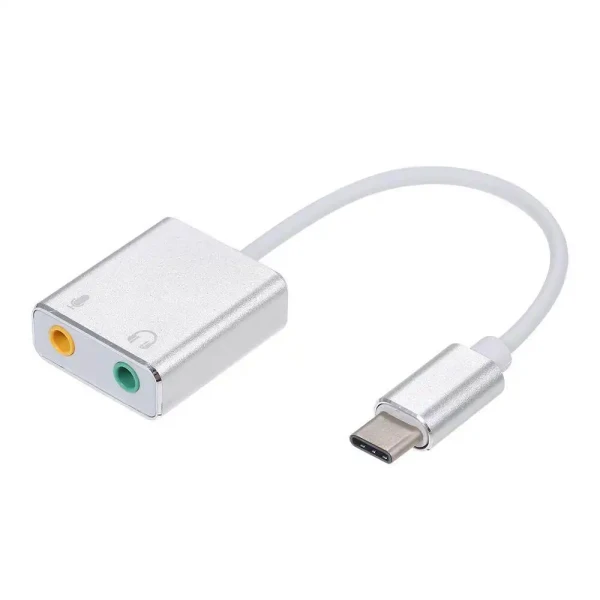 USB C Audio Adapter Sound Card Channel 7.1 CSA-K071