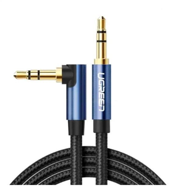 Aux kabl 3.5mm metalni 1.5m Gold Ugreen AV112