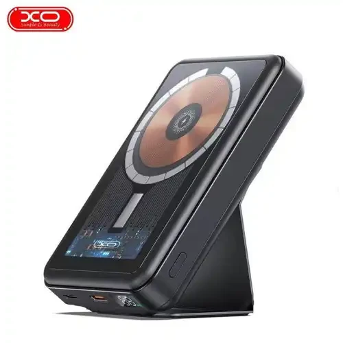XO Power bank PR202 10000mAh FAST Trasnsprent magnetni bežični FAST punjač 15WP