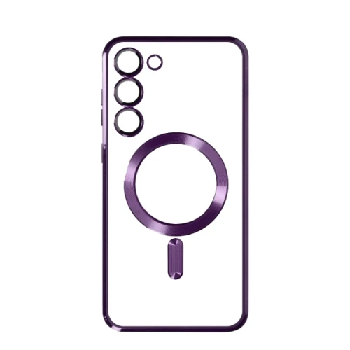 Silikonska futrola Magsafe SAMSUNG S25 Edge LJUBIČASTA