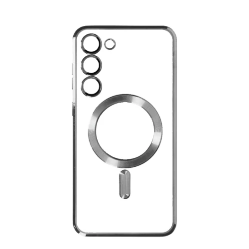 Silikonska futrola Magsafe SAMSUNG S25 Edge SILVER