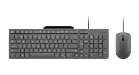 Lenovo 310 USB Combo Keyboard and Mouse US English 103P Black ( GX31R09795 ) 