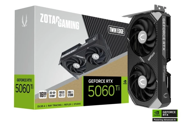 SVGA Zotac RTX 5060-Ti Twin Edge 8GB GDDR7, ZT-B50620E-10M
