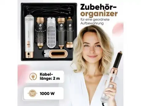 Stayler za kosu PROFI CARE 4 u 1 PC-HAS3132 BR beliroze 1000W