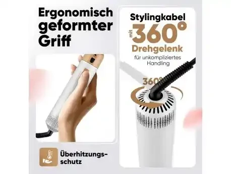 Stayler za kosu PROFI CARE 4 u 1 PC-HAS3132 BR beliroze 1000W