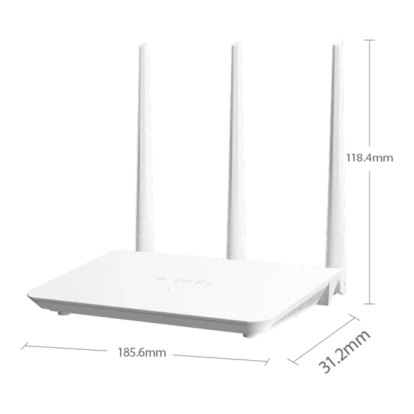 Wireless Router Tenda AC3 AC750Mbpsext3x5dBi2,4-5GHz4xLANWAN