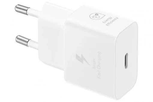 Kućni punjač Samsung EP-T2510-XWE 25W sa kablom beli
