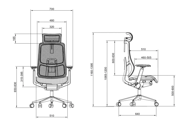 Ergonomska kancelarijska stolica UGD Prestige Plus