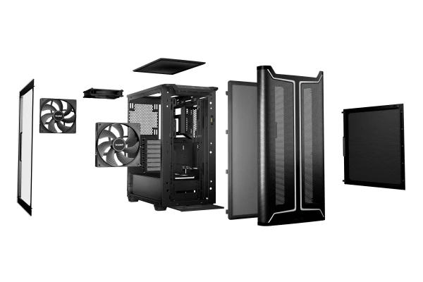 Kućište Be Quiet Pure Base 501 DX Black Window BGW76