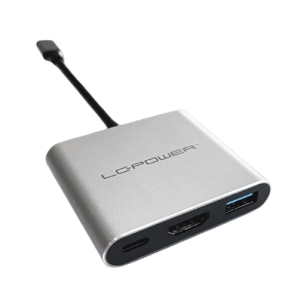 USB HUB LC Power LC-HUB-C-MULTI-4-V2 USB-A 3.2HDMIUSB-C