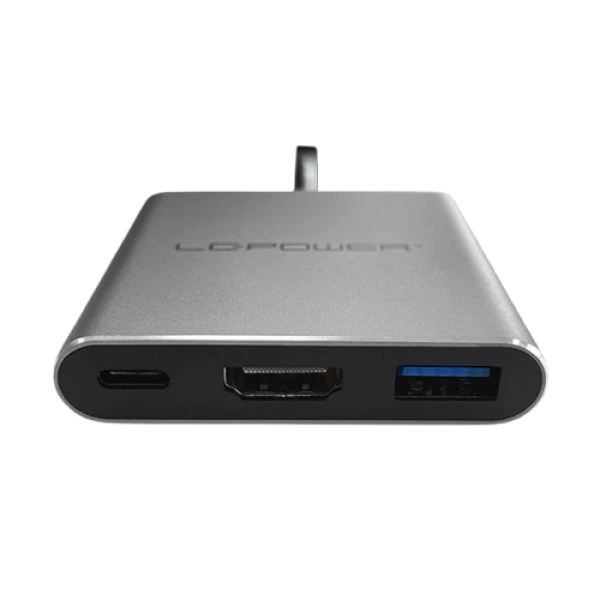 USB HUB LC Power LC-HUB-C-MULTI-4-V2 USB-A 3.2HDMIUSB-C