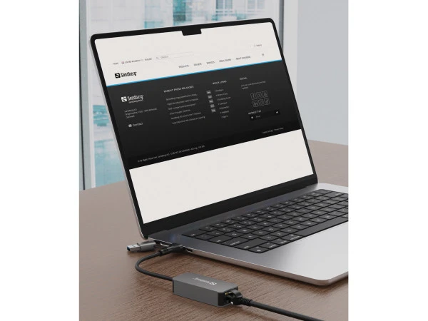 USB adpater Sandberg 136-68 USB-CA na RJ-45 Gigabit