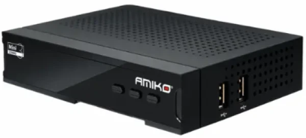 Amiko MINI COMBO 3 Prijemnik DVB-S2+T2/C, H.265, Full HD, USB