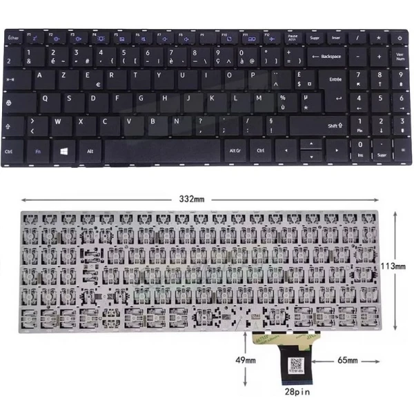 Tastature za laptop Toshiba Dynabook / Satellite Pro C50-H series veliki enter