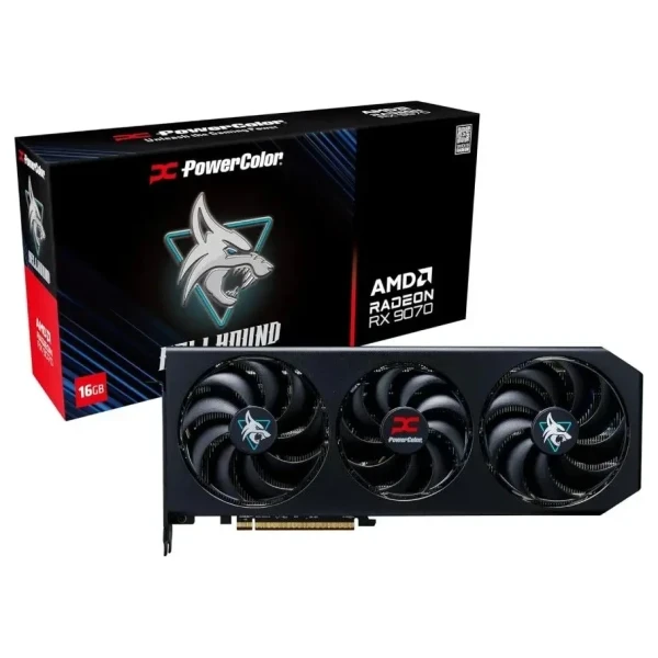 Grafička kartica Power Color Hellhound RX9070 16G-LOC GDDR6 16 GB 256 bit