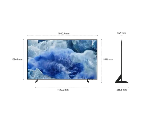 SMART QLED TV 85 Samsung QE85Q8FAAUXXH 3840x2160UHD4KDVB-T2CS2