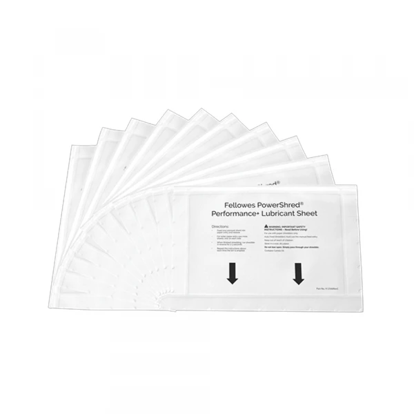 Listići za podmazivanje uništivača Fellowes PowerShred 4025601, 1/10