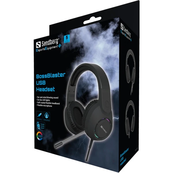 Slušalice Sandberg BossBlaster USB Headset 126-49