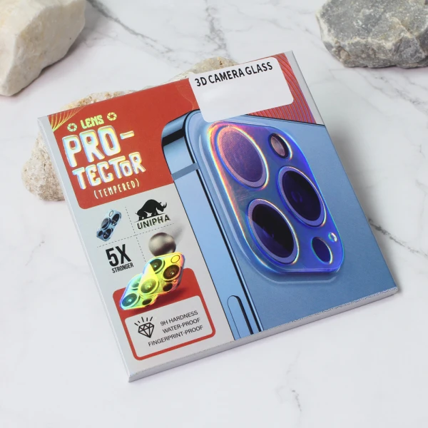 Zastita kamere 3D Full Cover za iPhone 16 Pro Max 6.9 crna