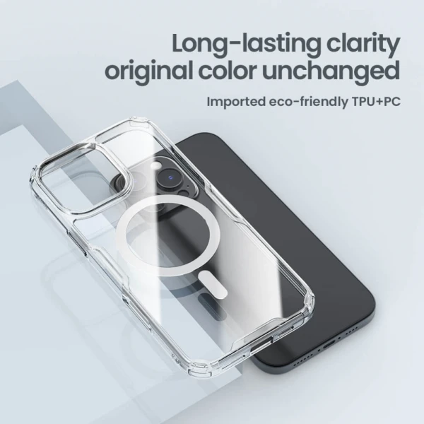 Torbica Nillkin Nature Pro Magnetic za iPhone 16 Pro Max 6.9 transparent