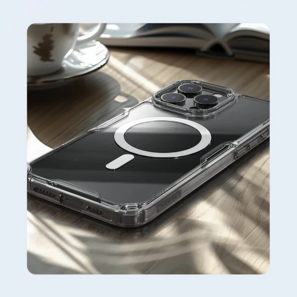 Torbica Nillkin Nature Pro Magnetic za iPhone 16 Pro Max 6.9 transparent