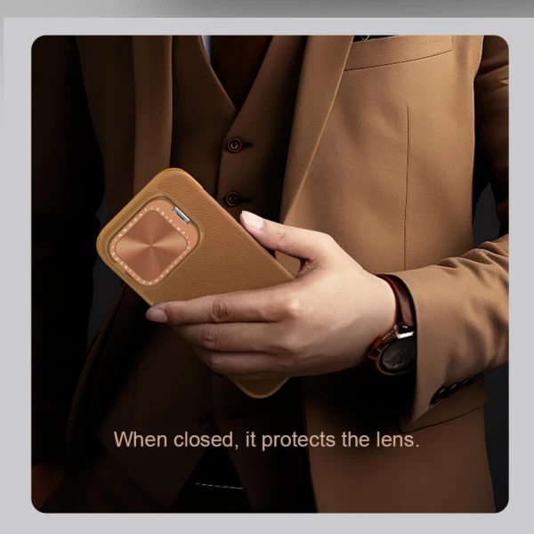 Torbica Nillkin Qin Prop za iPhone 16 Pro Max 6.9 crna