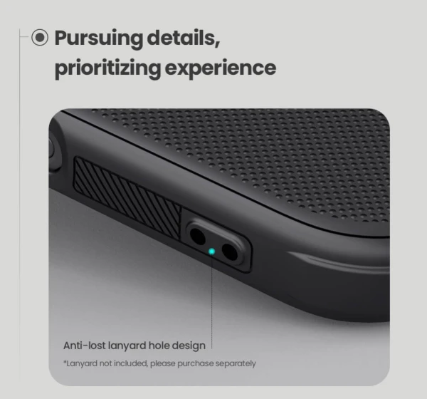 Torbica Nillkin Scrub Pro za iPhone 16 Pro Max 6.9 siva