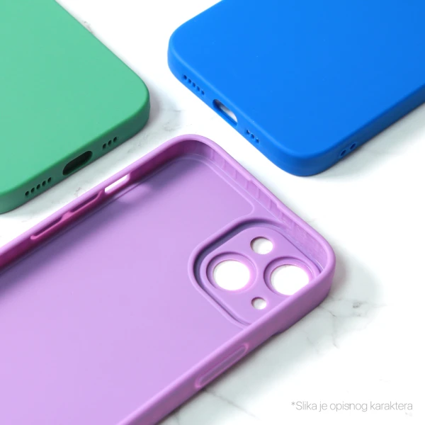 Torbica Silikon Pro Camera za iPhone 16 Pro Max 6.9 ljubicasta