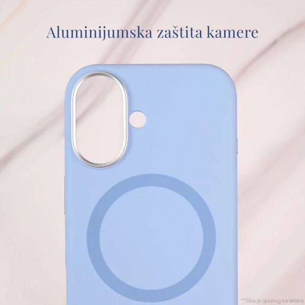 Torbica Magsafe Matte Color iPhone 16 Pro Max 6.9 crna