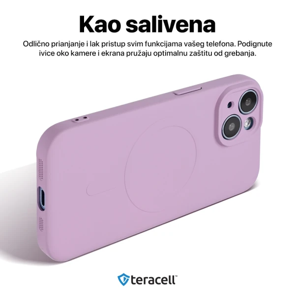 Torbica Teracell Giulietta Magsafe za iPhone 16 Pro Max 6.9 ljubicasta