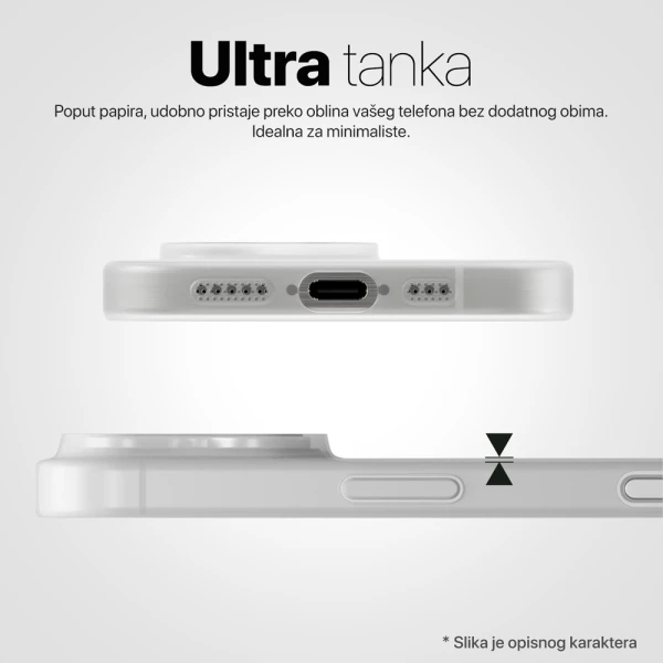 Torbica Magsafe Matte PC za iPhone 16 Pro Max 6.9 plava