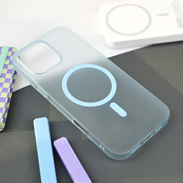 Torbica Magsafe Matte PC za iPhone 16 Pro Max 6.9 plava