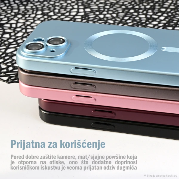 Torbica Magsafe Chrome za iPhone 16 Pro Max 6.9 plava