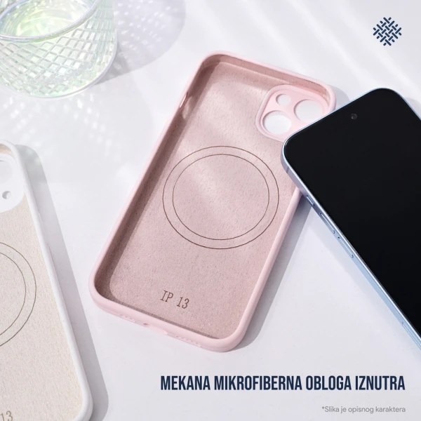 Torbica Magsafe Pure color za iPhone 16 Pro Max 6.9 siva