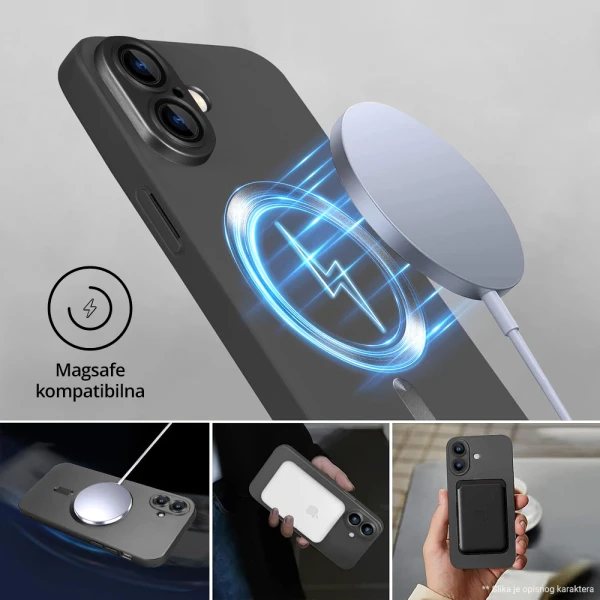 Torbica Magsafe Chrome za iPhone 16 Pro Max 6.9 zlatna