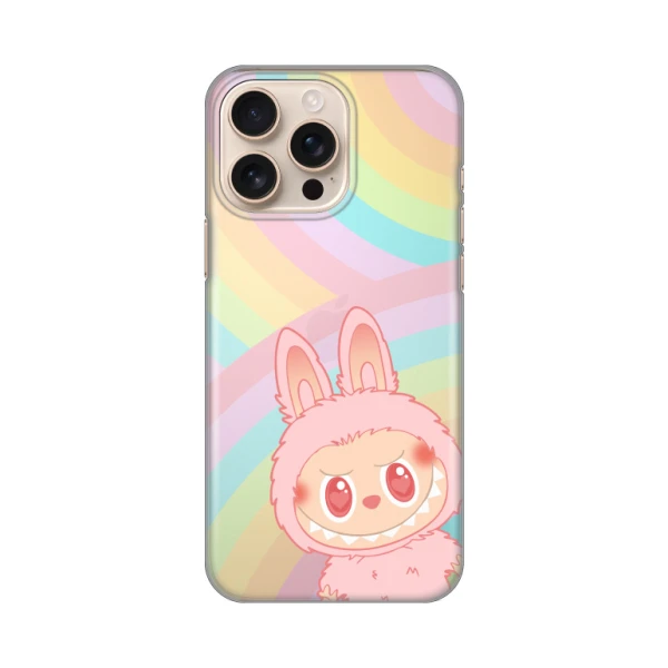Torbica Silikonska Print Skin za iPhone 16 Pro Max 6.9 La Bubu Rainbow