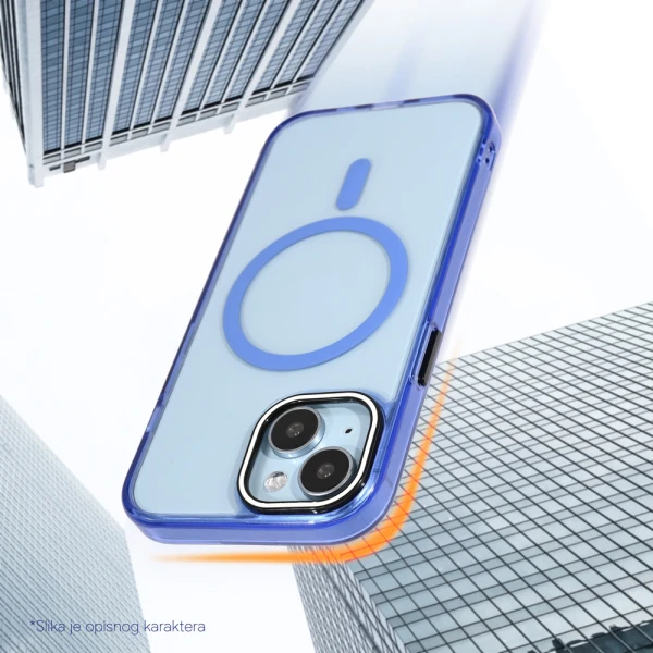 Torbica Magsafe Color Pop za iPhone 16 Pro Max 6.9 bela