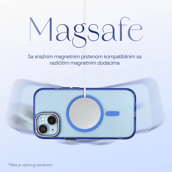 Torbica Magsafe Color Pop za iPhone 16 Pro Max 6.9 crna